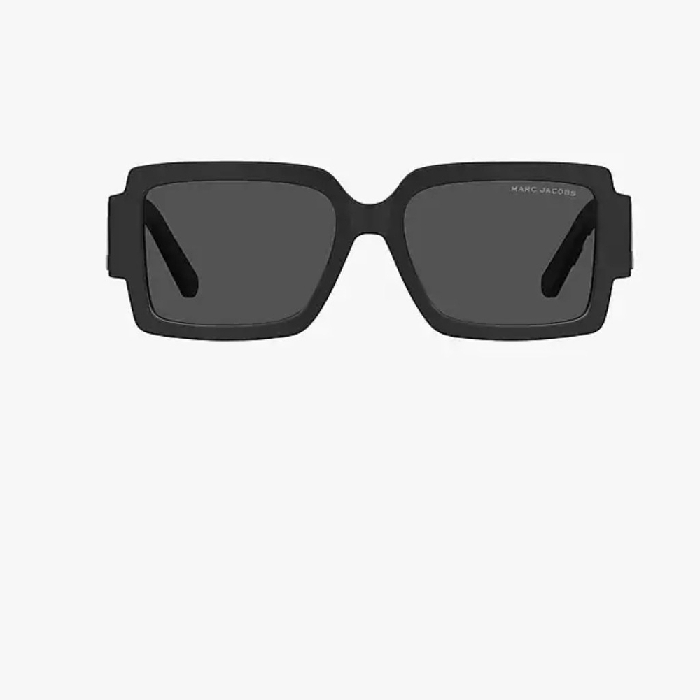 Marc Jacobs Rectangular Sunglasses with Yellow Ca… - image 6